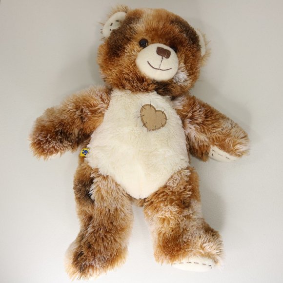 Build A Bear Kinectimals Champ Calico BAB Teddy Bear Heart Patch Plush - Picture 2 of 14